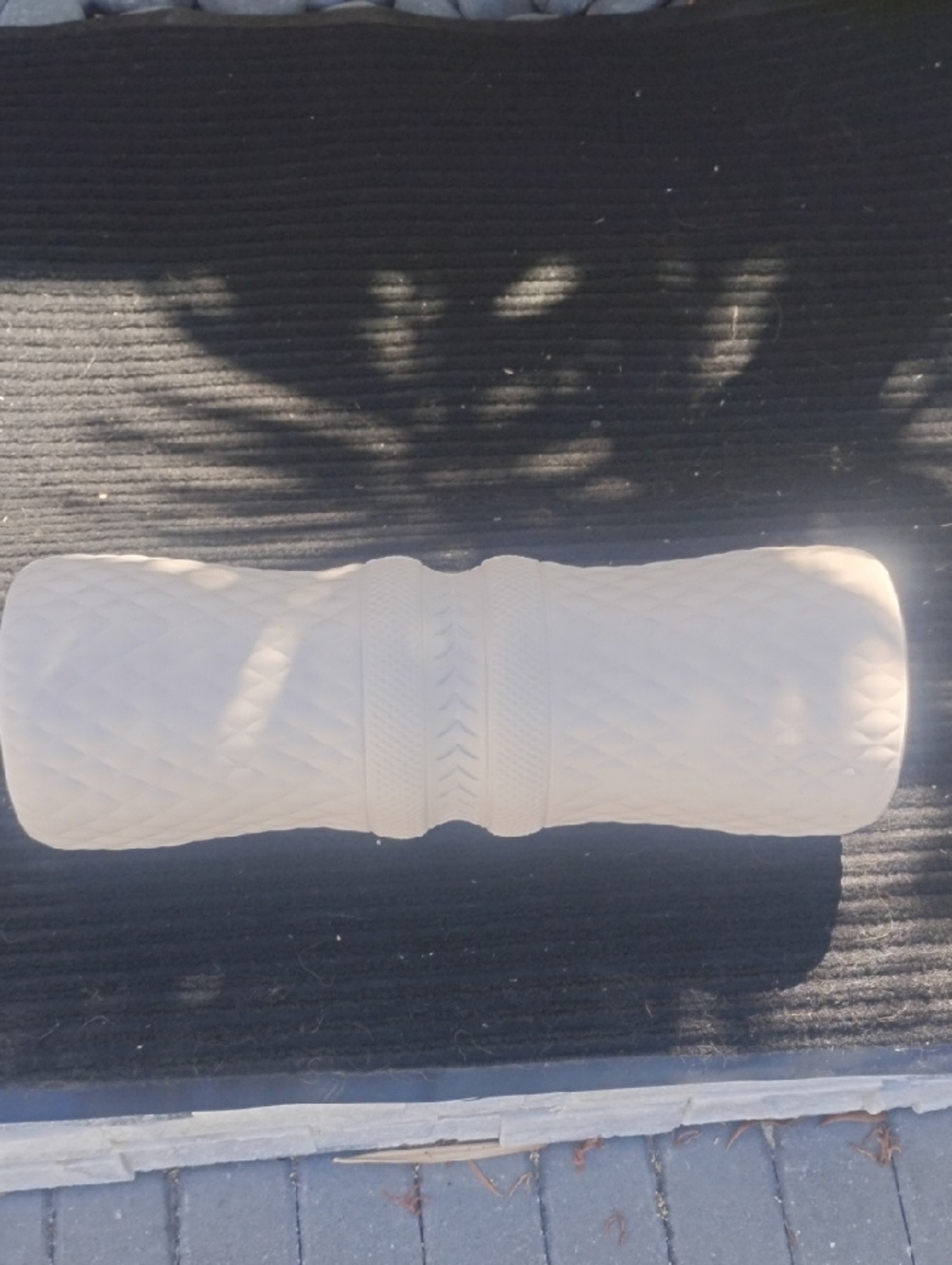 White Textured Foam Roller